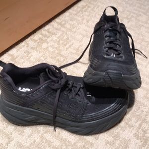 Hoka One One Bondi 6 Black 7.5 D - Wide